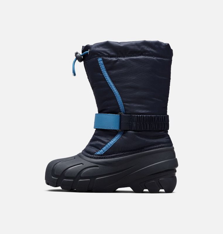 Botas Nieve Sorel Niños - Youth Flurry™ Azul Marino - 65410-XQOA